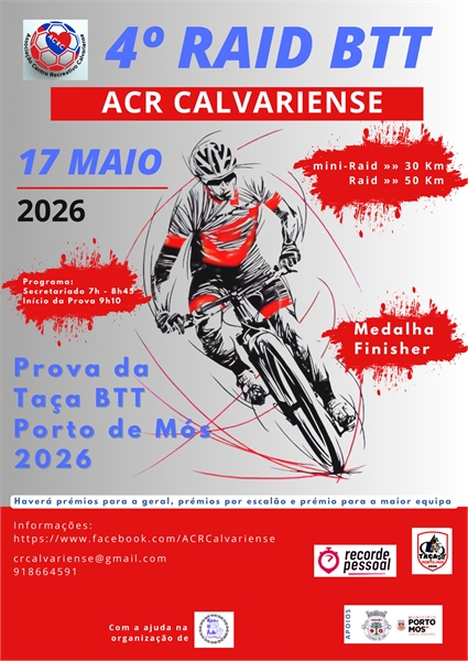 4º Raid BTT – ACR Calvariense
