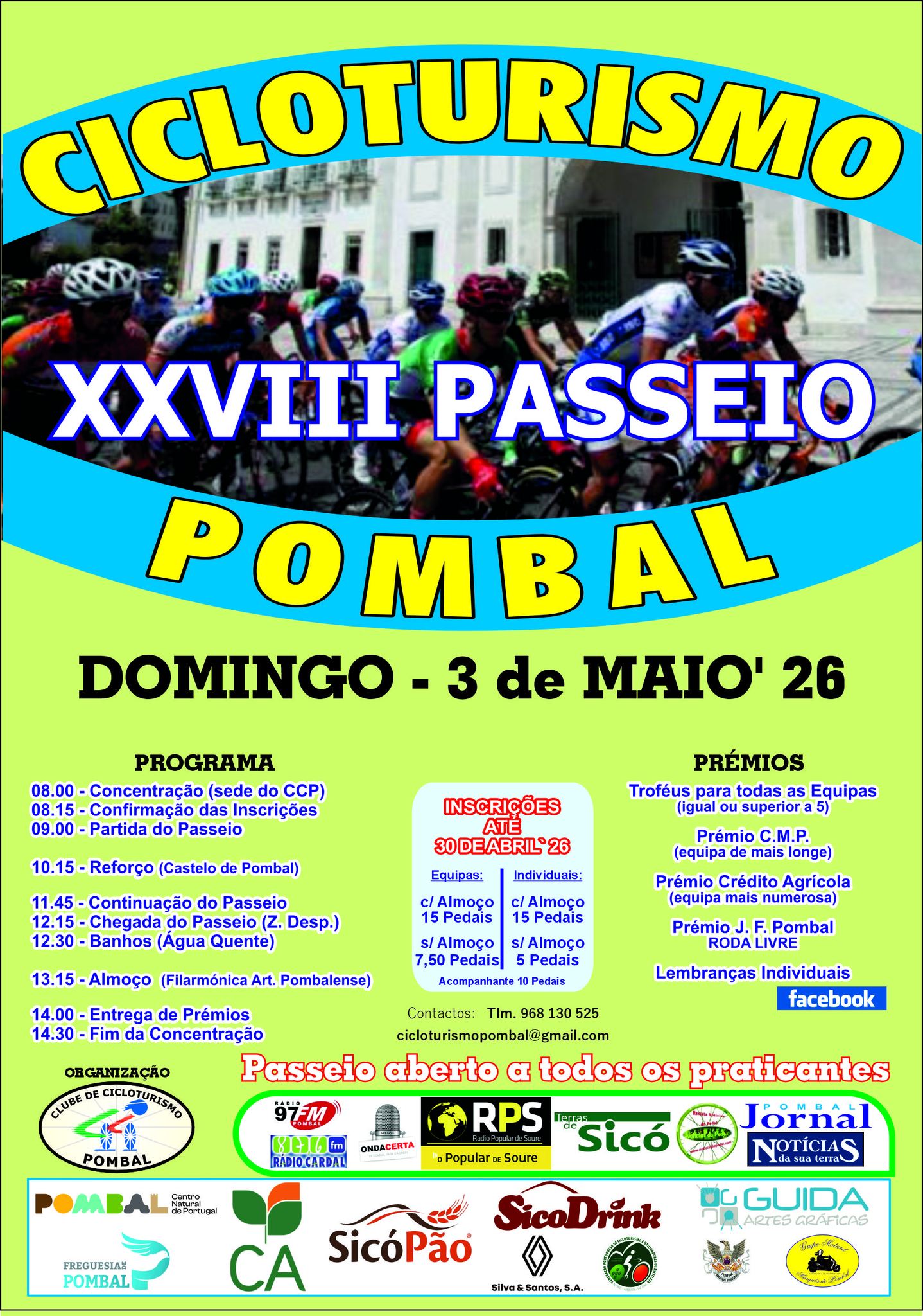 XXVIII Passeio Cicloturismo Pombal