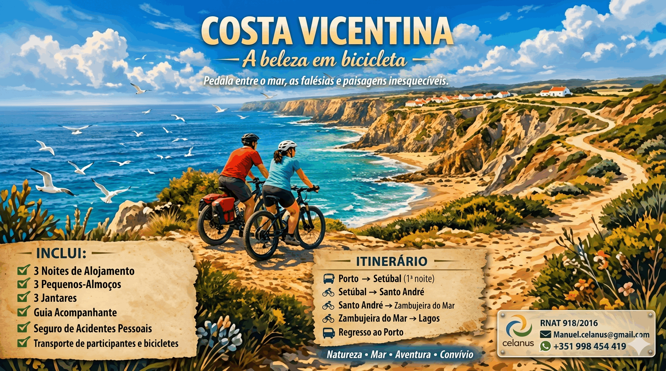 Passeio na Costa Vicentina